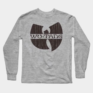 Retro Wutang - Brown Pencil Long Sleeve T-Shirt